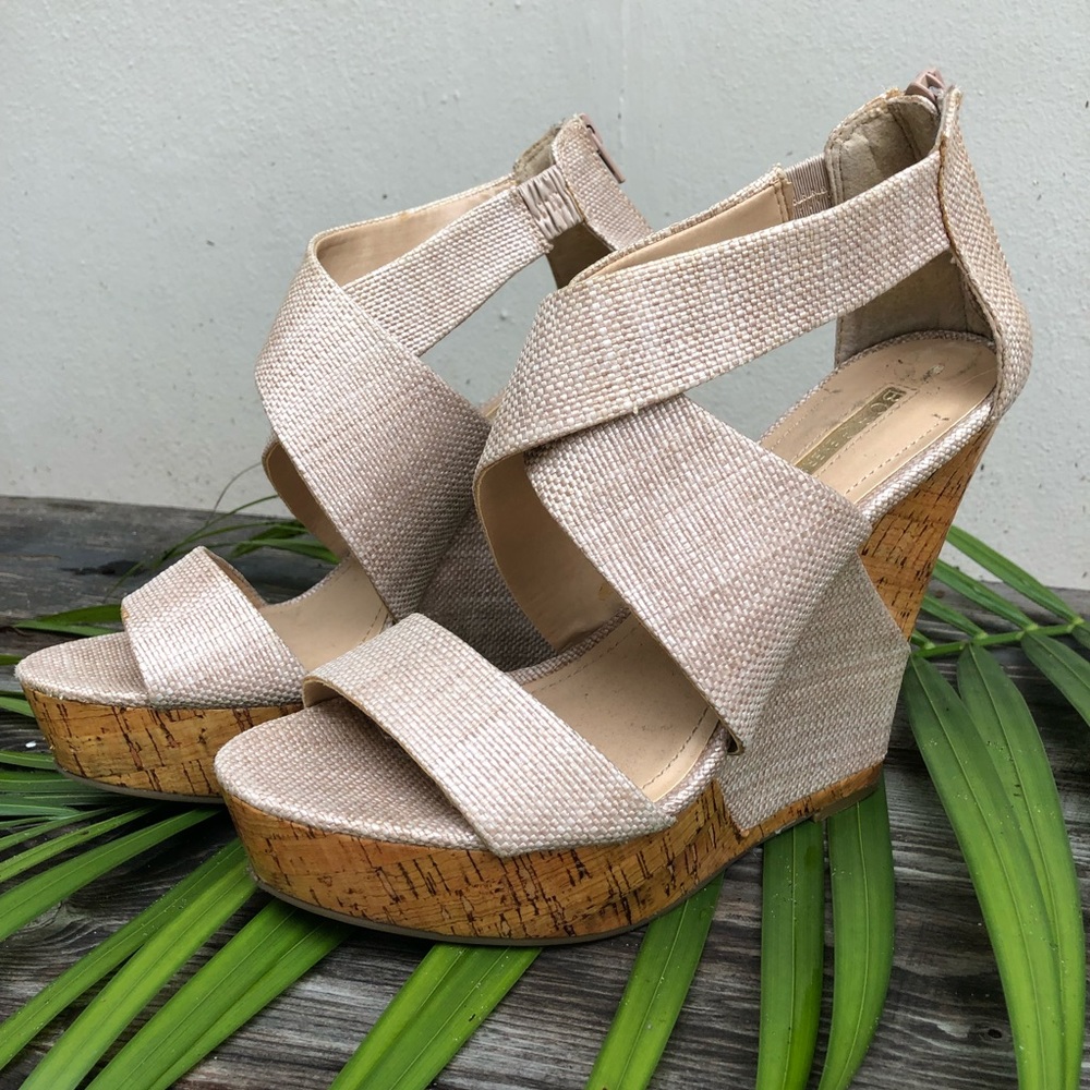 Strappy Wedges